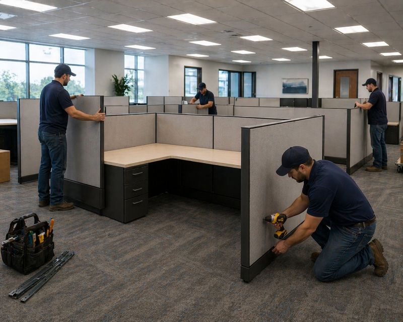 Cubicle Assembly in Wilmington, NC