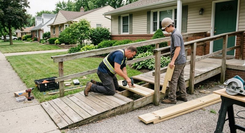 Disability Ramp Repair in Kansas City, KS