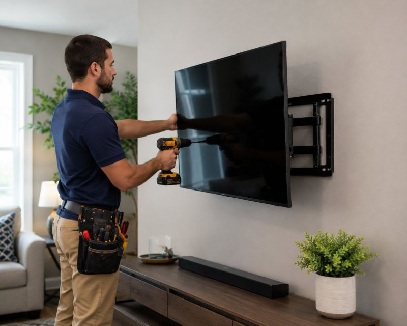 Flatscreen Tv Mounting in Alpharetta, GA