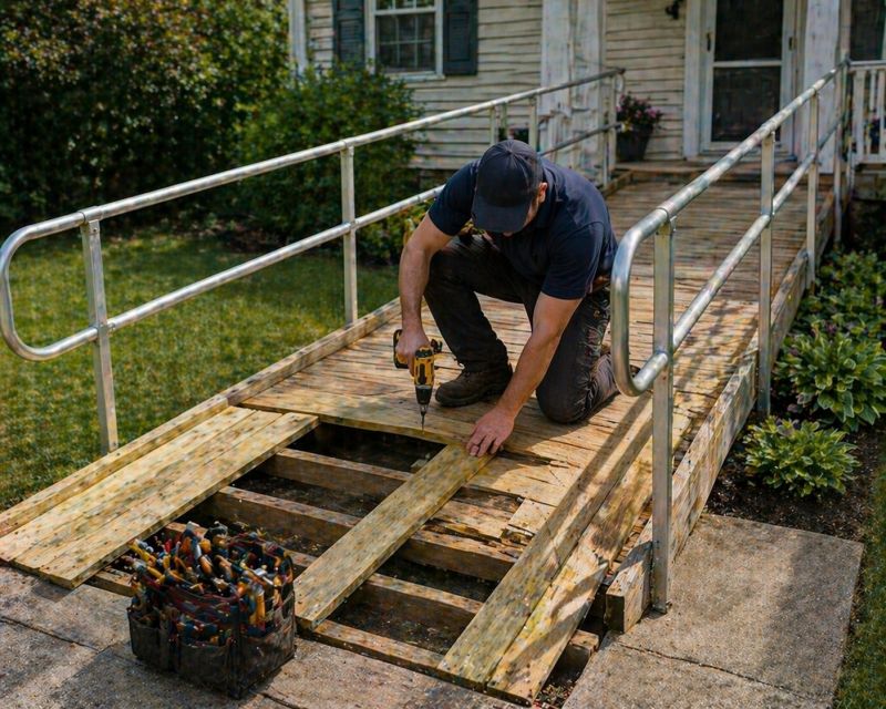 Handicap Ramp Repair in Olathe, KS