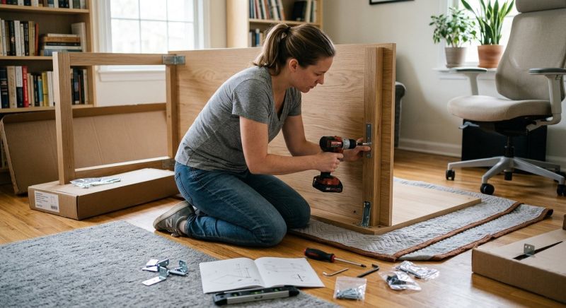 Standing Desk Assembly in Kansas City, KS