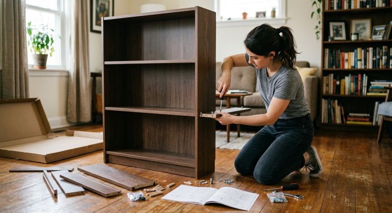 Bookcase Assembly in Kansas City, KS