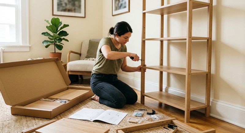 Bookshelf Assembly in Kansas City, KS