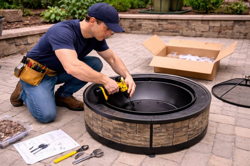 Charcoal Grill Assembly in Kansas City, KS