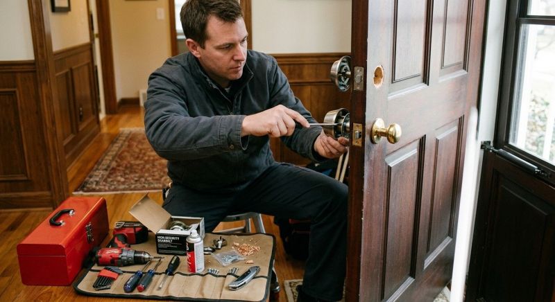 Deadbolt Assembly in Conroe, TX