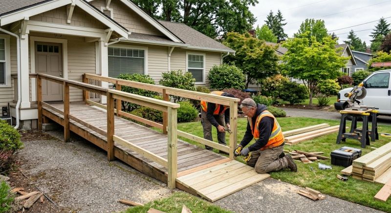 Disability Ramp Repair in Conroe, TX