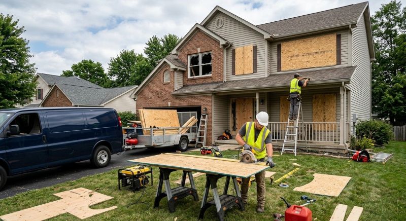 Emergency Board Up Service in Kansas City, KS