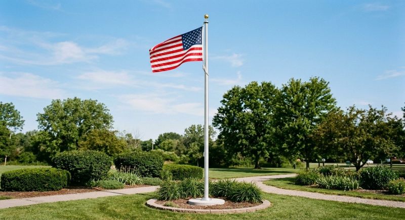 Flagpole Installation in Kansas City, KS