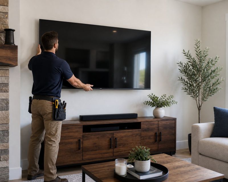 Flatscreen Tv Mounting in Kansas City, KS