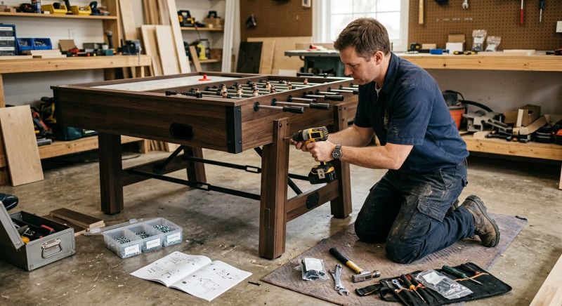 Game Table Assembly in Kansas City, KS