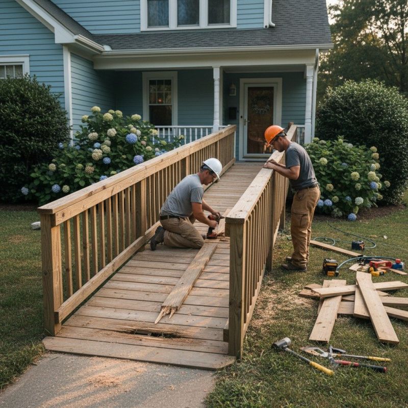 Handicap Ramp Repair in Wilmington, NC