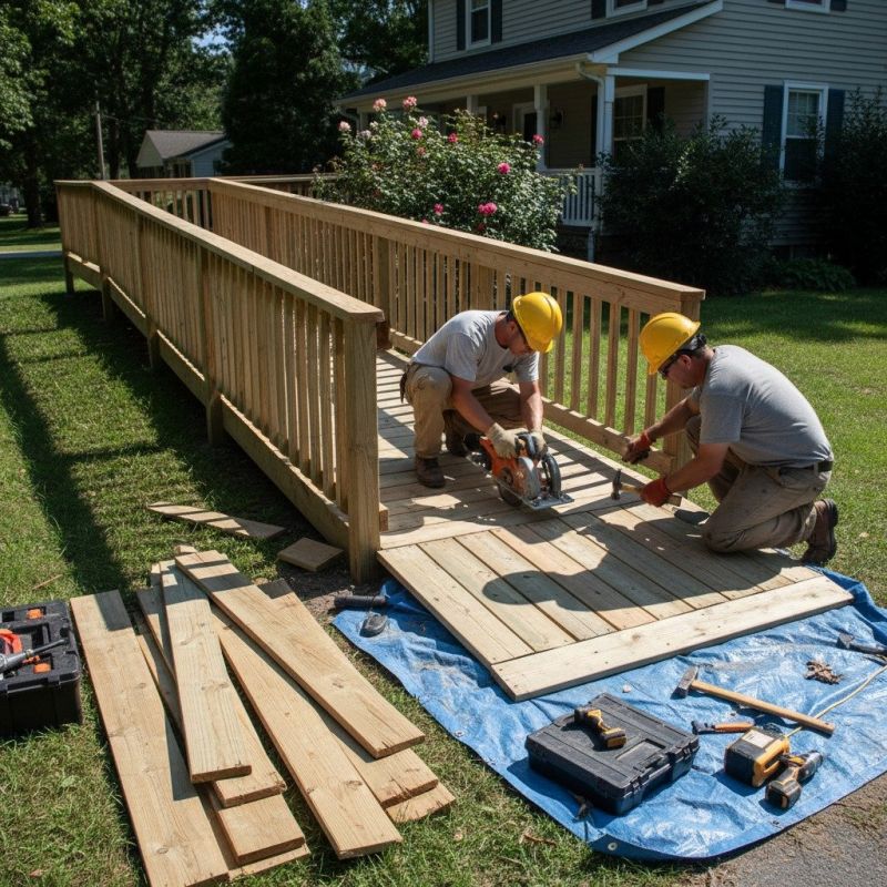 Handicap Ramp Repair in Olathe, KS
