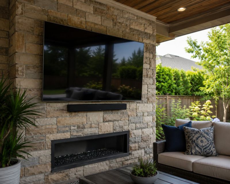 Outdoor Tv Mounting in Conroe, TX