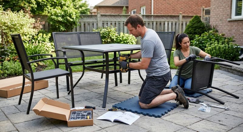 Patio Set Assembly in Kansas City, KS