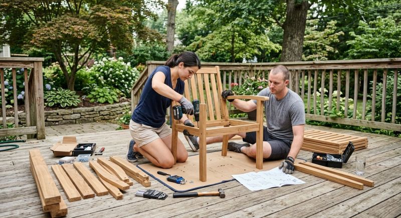Patio Set Assembly in Kansas City, KS