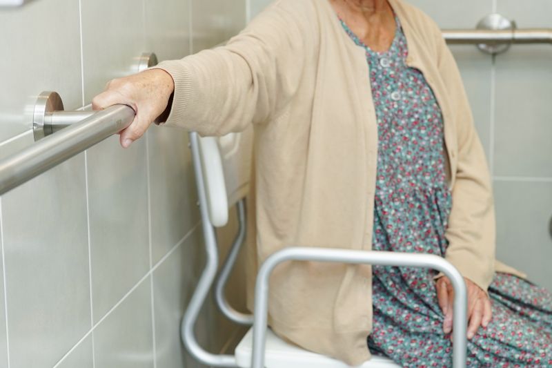 Shower Grab Bar Installation in Conroe, TX