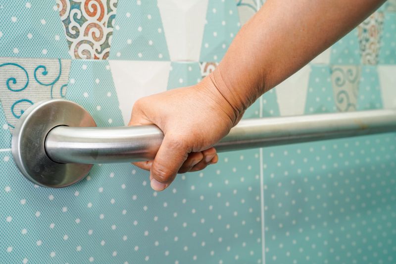 Shower Grab Bar Installation in Conroe, TX