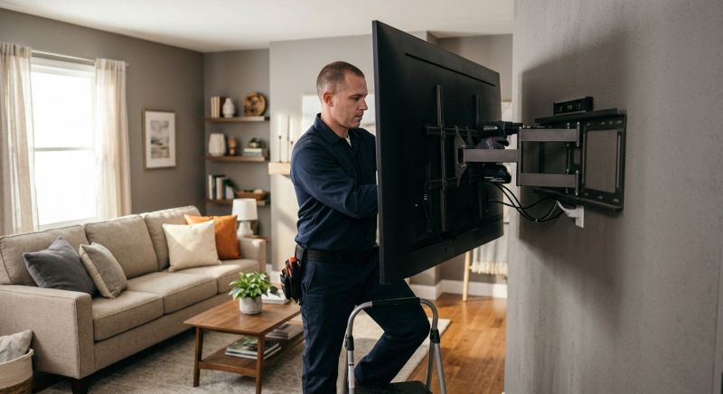 Television Mounting Service in Conroe, TX