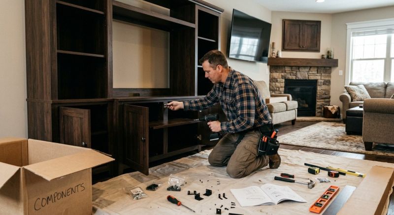 Tv Stand Assembly in Kansas City, KS