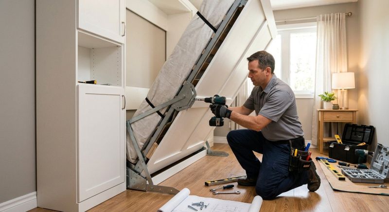 Wall Bed Installation in Kansas City, KS