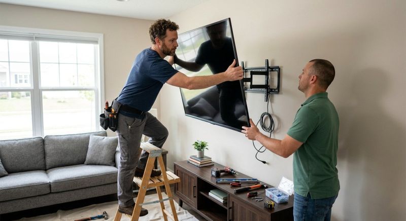 Wall Mount Tv Installation in Olathe, KS