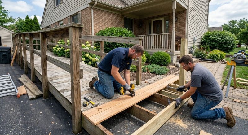 Wood Ramp Repair in Wilmington, NC