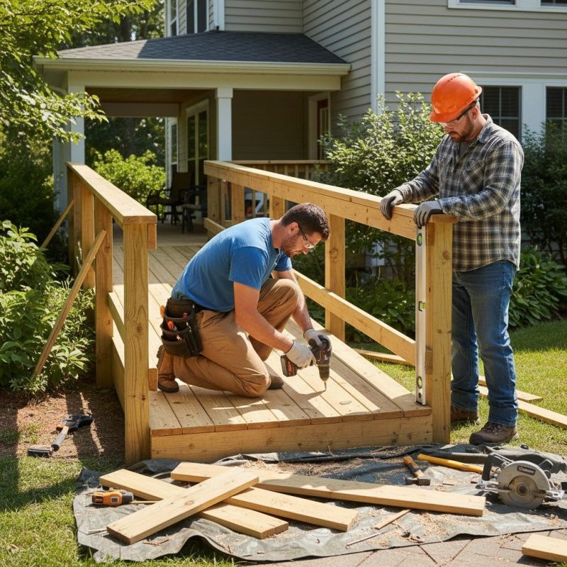 Wood Ramp Repair in Denver, CO
